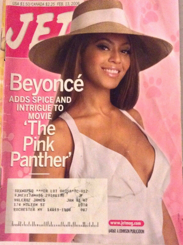 Jet Magazine Beyonce The Pink Panther February 13, 2006 090417nonrh