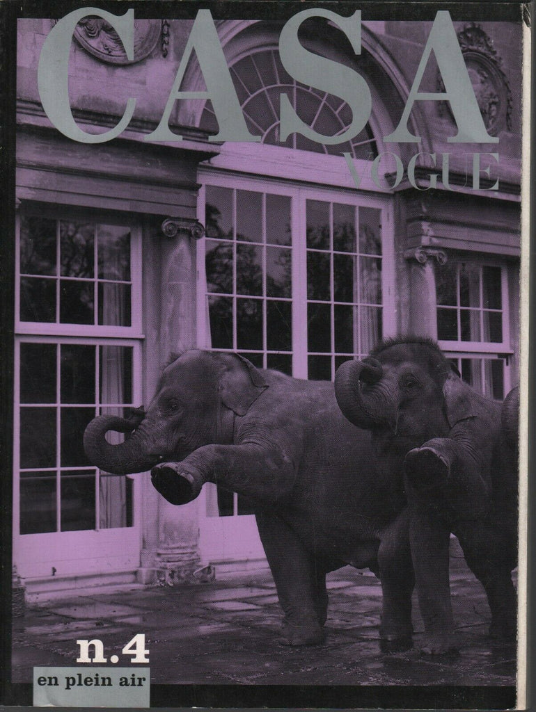 Casa Vogue Italia Supplement 598 June 2000 En Plein Air 100220ame