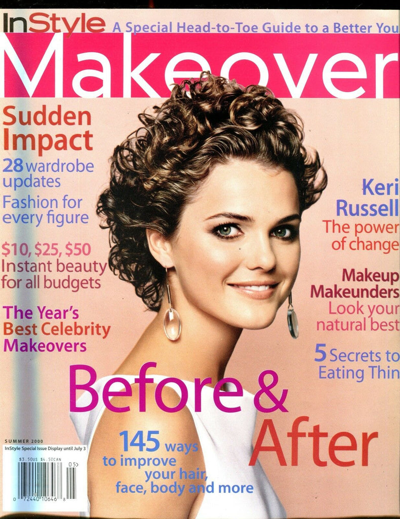 In Style Makeover Magazine Summer 2000 Keri Russell EX No ML 122216jhe