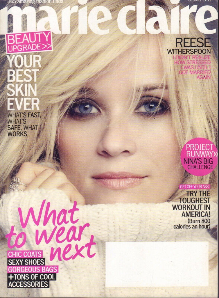 Marie Claire October 2011 Reese Witherspoon 052217nonDBE