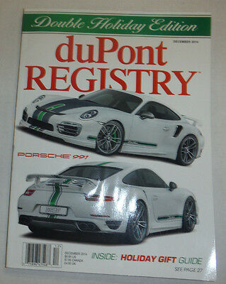 DuPont Registry Magazine Porsche 991 December 2014 020615R