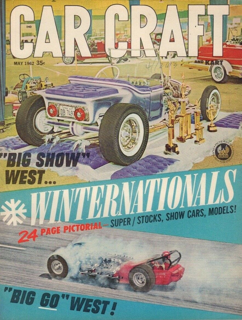 Car Craft and Kart May 1962 Bob Hardee Geroge Barris Bob D'Olivo 122218DBE