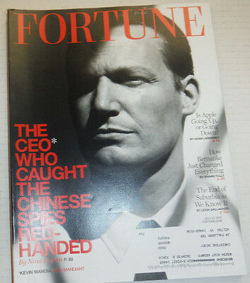 Fortune Magazine The CEO That Caught The Chinese Spies July 2013 122914R
