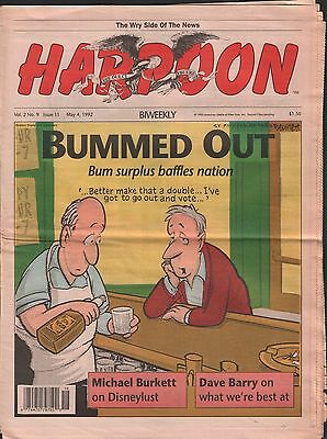Harpoon Vol.2 No.9 Issue 11 Michael Burkett, Dave Barry VG 122115DBE2