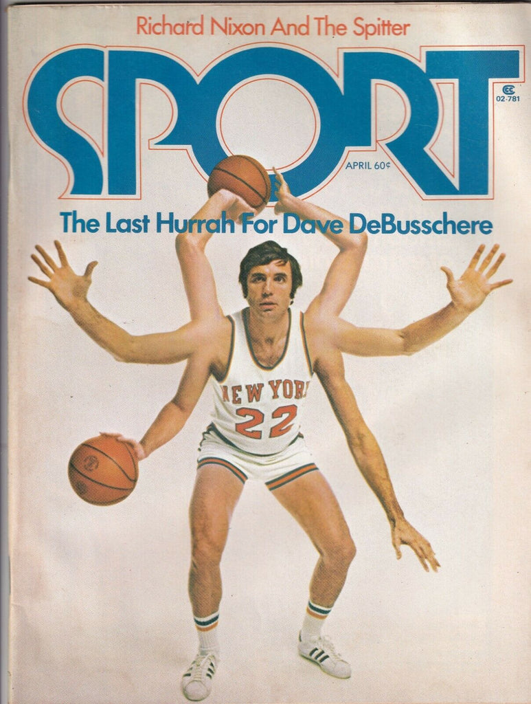 Sport Magazine Dave DeBusschere Richard Nixon April 1974 NO ML 071719nonr