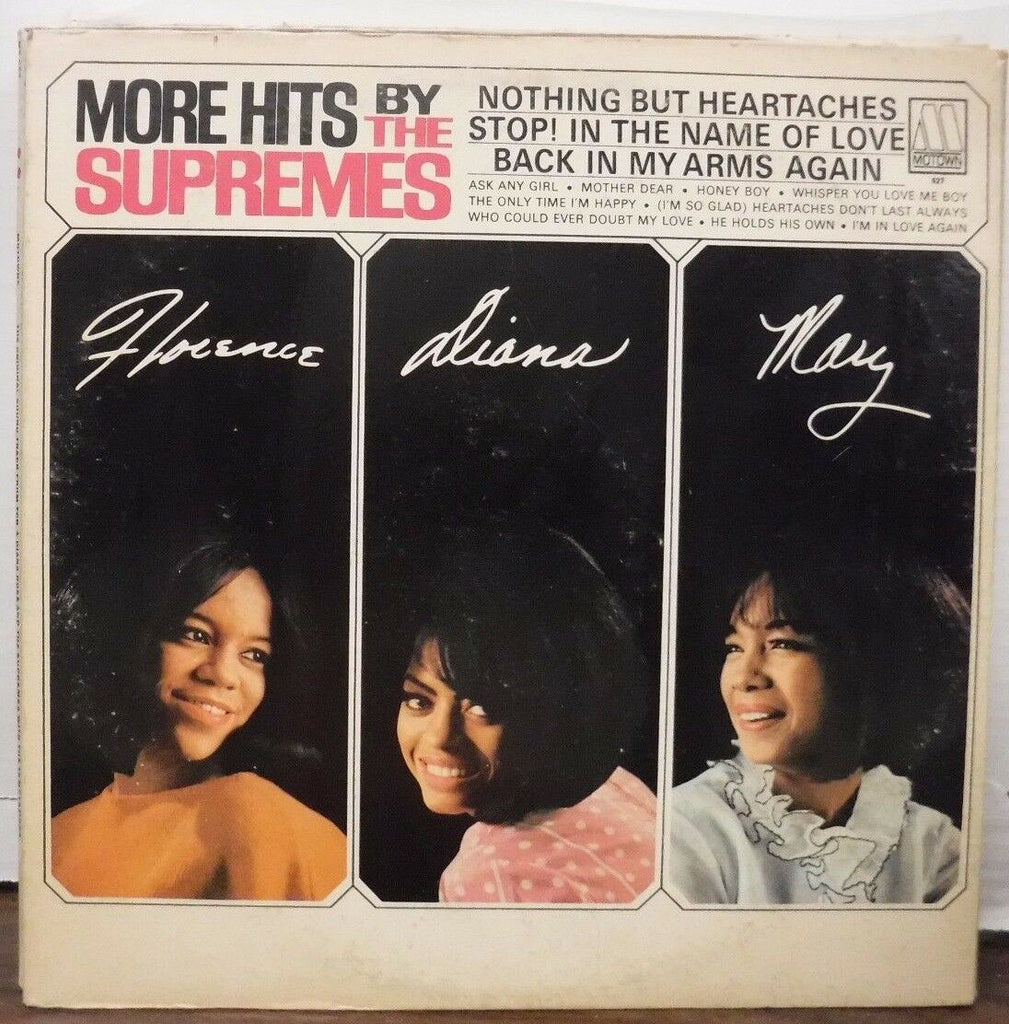 More Hits by the Supremes 33RPM M627 121816LLE