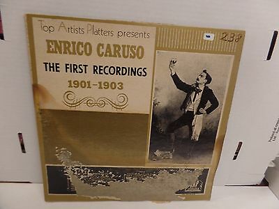 Enrico Caruso The First Recordings T-307 33rpm 083016DBE