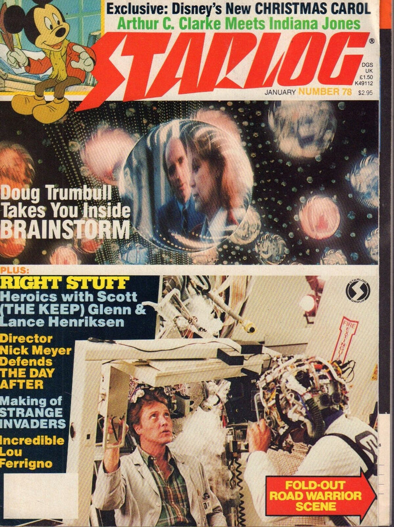 Starlog January Doug Trumball, Mickey Mouse 042717nonDBE