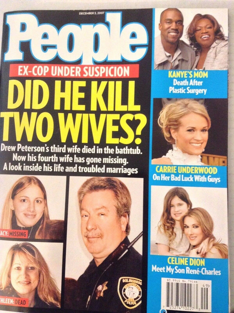 People Magazine Ex-Cop Under Suspicion December 3, 2007 NO ML 081017nonrh3
