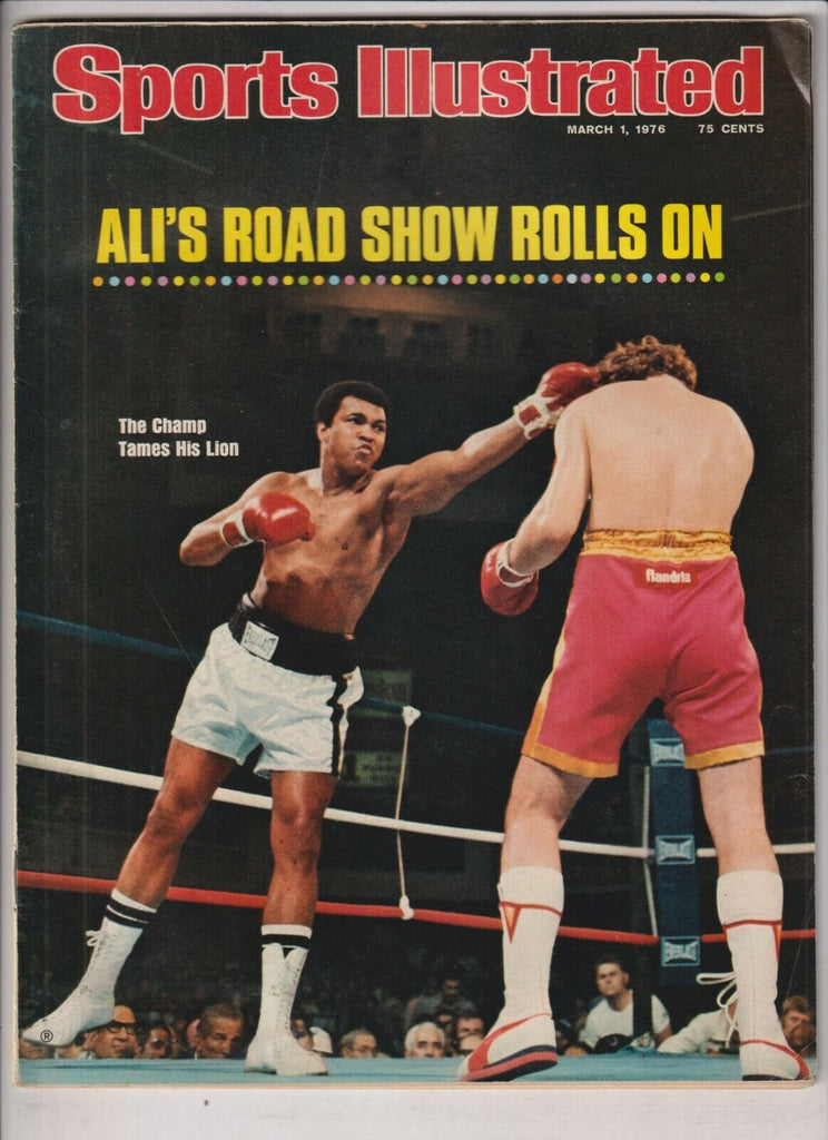 Sports Illustrated Muhammad Ali's Road Show March 1, 1976 021420nonr