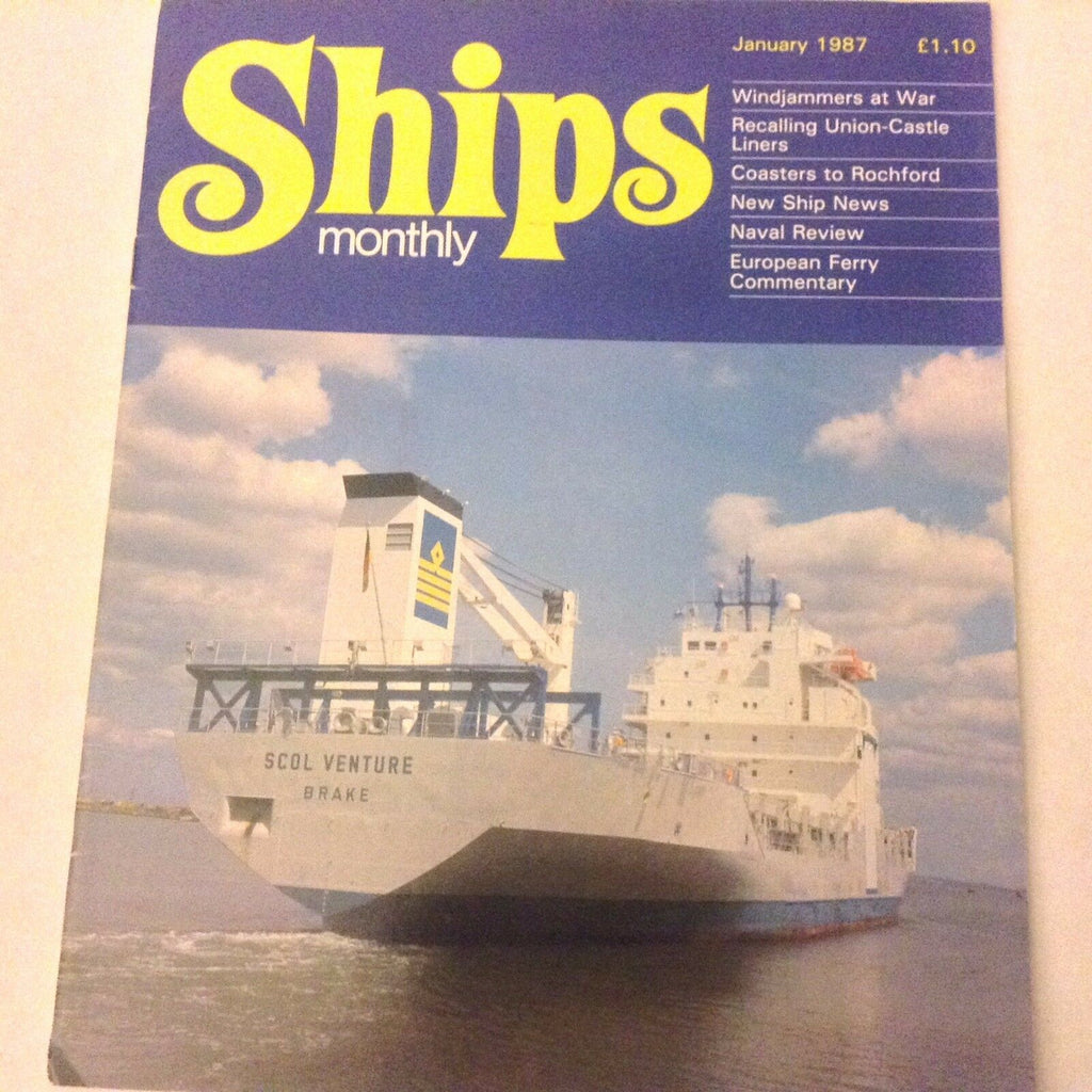Ships Monthly Magazine Windjammers At War January 1987 062517nonrh2