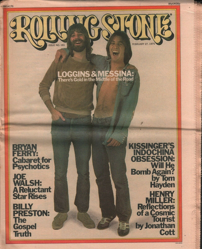 Rolling Stone Magazine February 27 1975 Loggins & Messina Bryan Ferry 121119AME