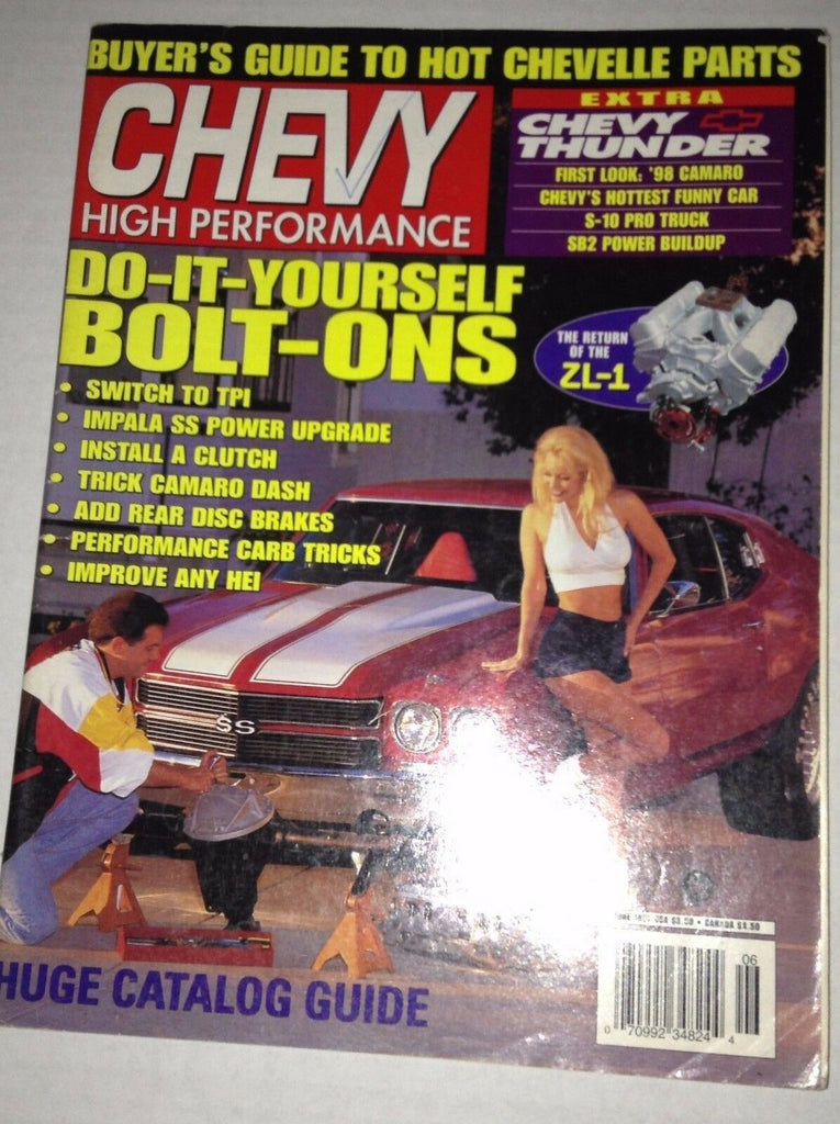 Chevy High Performance Magazine DIY Bolt Ons June 1997 030717NONRH