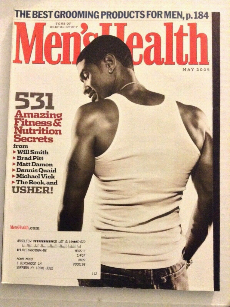 Men's Health Mag Usher Best Grooming Products May 2005 072119nonrh