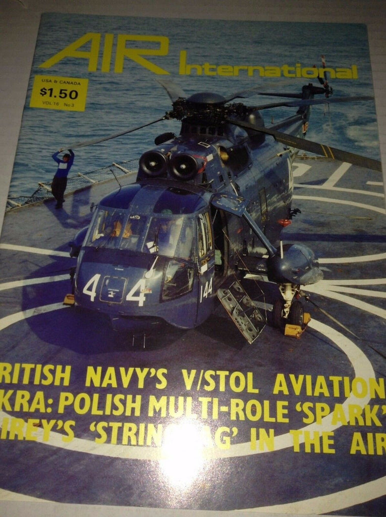 Air International Plane Magazine British Navy's V/Stol March 1979 120716rh2