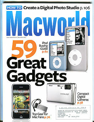 Macworld Magazine December 2007 59 Great Gadgets EX 072516jhe