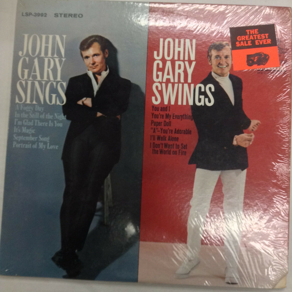John Gary Sings And Swings LSP3992 33RPM Records 031717RR