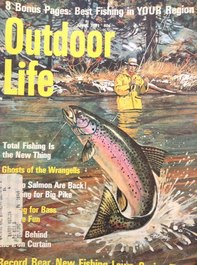 Outdoor Life Magazine Ghosts Of The Wrangells April 1971 010518nonrh