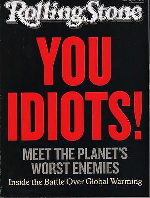 Rolling Stone January 21 2010 "YOU IDIOTS!" EX 121815DBE2