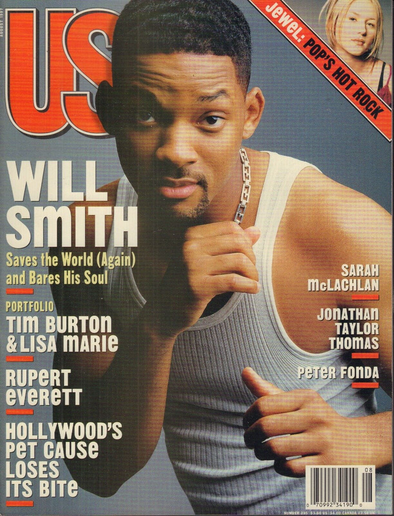 US Magazine Will Smith Sarah McLachlan August 1997 NO ML 012918nonr