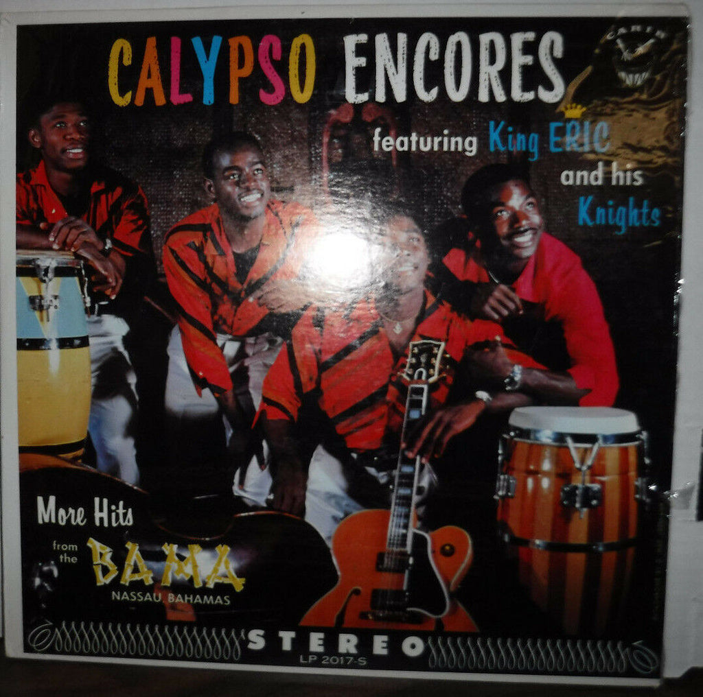 Calypso Encores featuring King Eric and his knights LP92017 vinyl 011318LLE