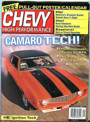 Chevy High Performance Magazine January 2001 Camaro Tech! EX 020916jhe