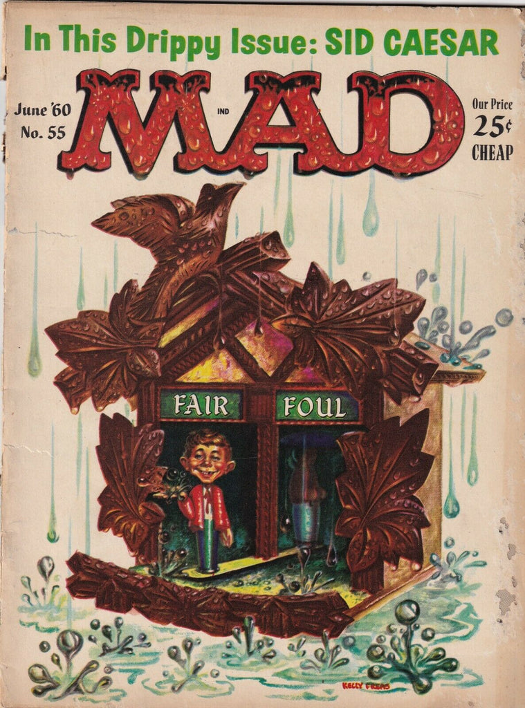 Mad Magazine Fair Foul Sid Caesar June 1960 052219nonr