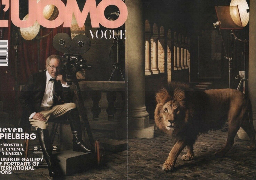 L'Uomo Vogue September 2007 Steven Spielberg Mark Seliger Tim Burton 081518DBE2