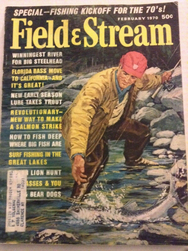Field & Stream Mag Best River For Big Steelhead February 1970 082419nonrh