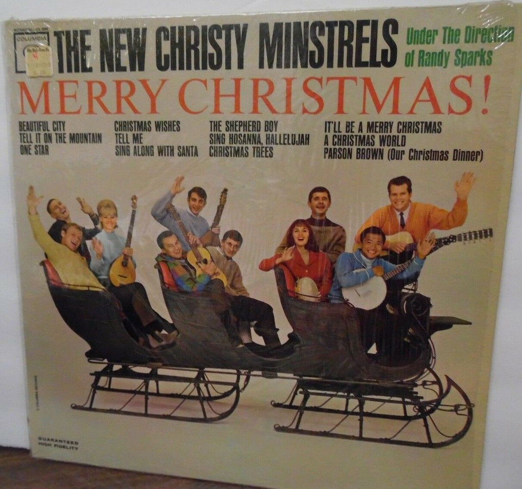 The New Christy Minstrels Merry Christmas vinyl CL-2096 052818LLE