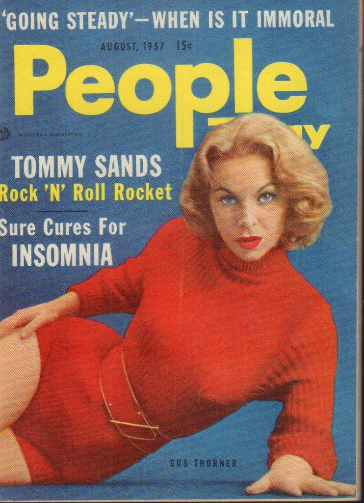 People Today Digest August 1957 Gus Thorner Cheesecake Pin Up 091318AME