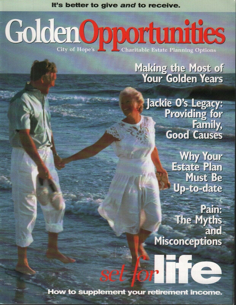 Golden Opportunities City of Hope Jackie Kennedy Onassis Legacy 062519AME