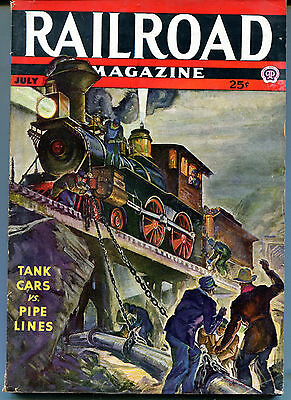 Railroad Magazine July, 1943 VG 120815jhe2