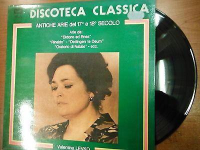 33 RPM Vinyl Arie Antiche DEl XVIII Discoteca Classica EMI Records 021915SM