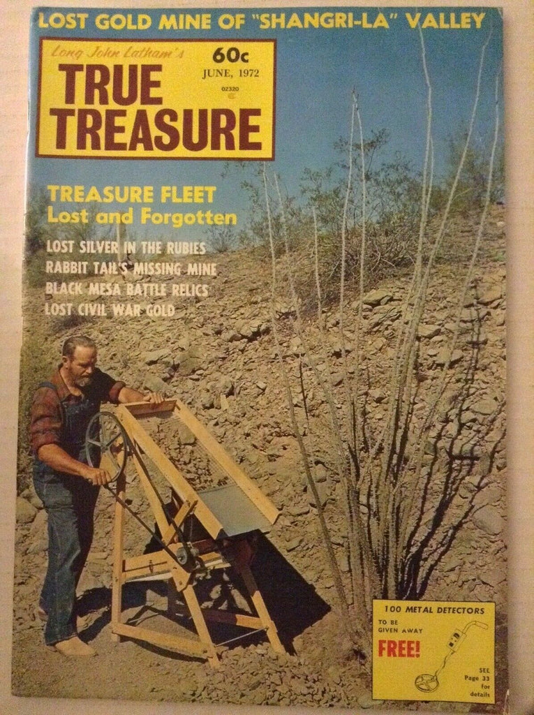 True Treasure Magazine Lost Silver In The Rubies June 1972 040119nonrh