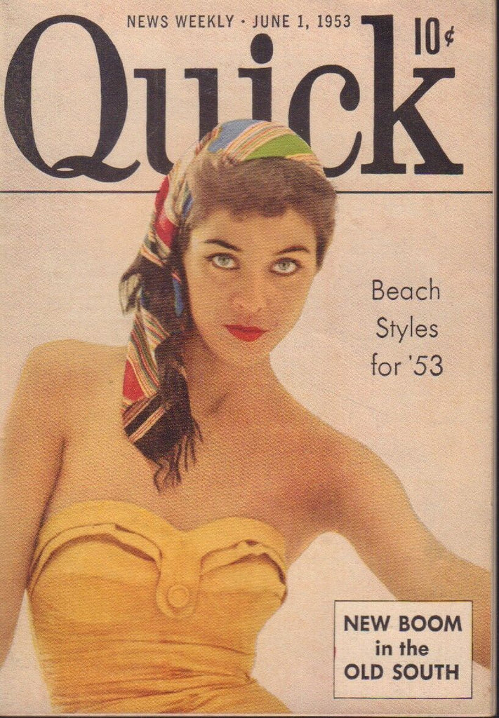 Quick News Weekly June 1 1953 Carolyn Schnurer Cheesecake Pin Up 091318AME