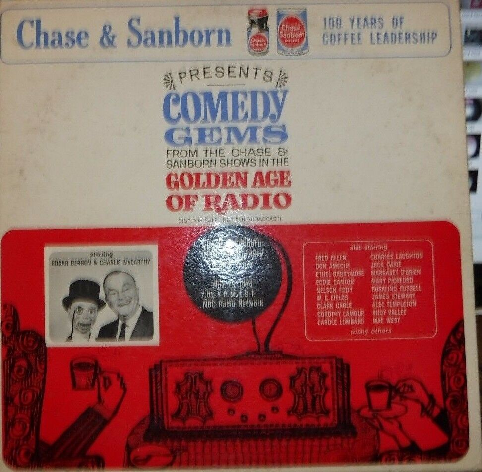 Chase & Sanborn presents comedy gems golden age of radio 33RPM RR-4H-5 110616LLE