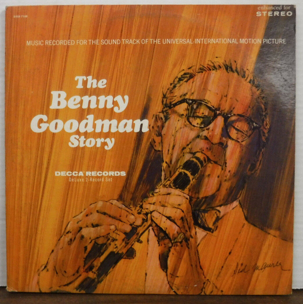 The Benny Goodman Story Deluxe 2 Record Set DL 74553 Decca Records 092917mne