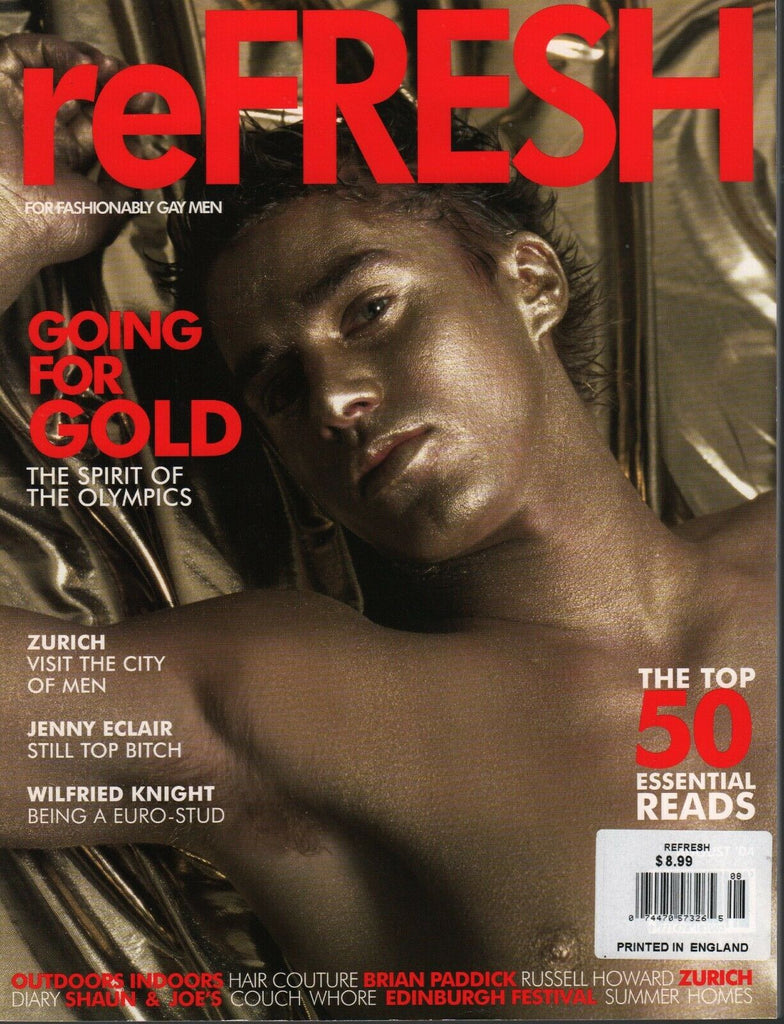 reFRESH Gay Interest UK Magazine August 2004 Brian Paddick 031620AME