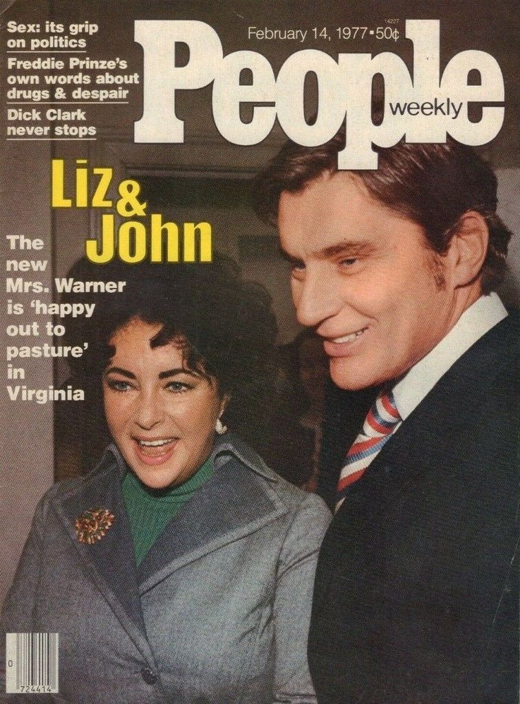People Weekly February 14 1977 Liz Taylor Freddie Prinze 011719DBE