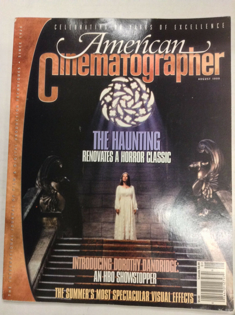 American Cinematographer Magazine The Haunting August 1999 040517nonr