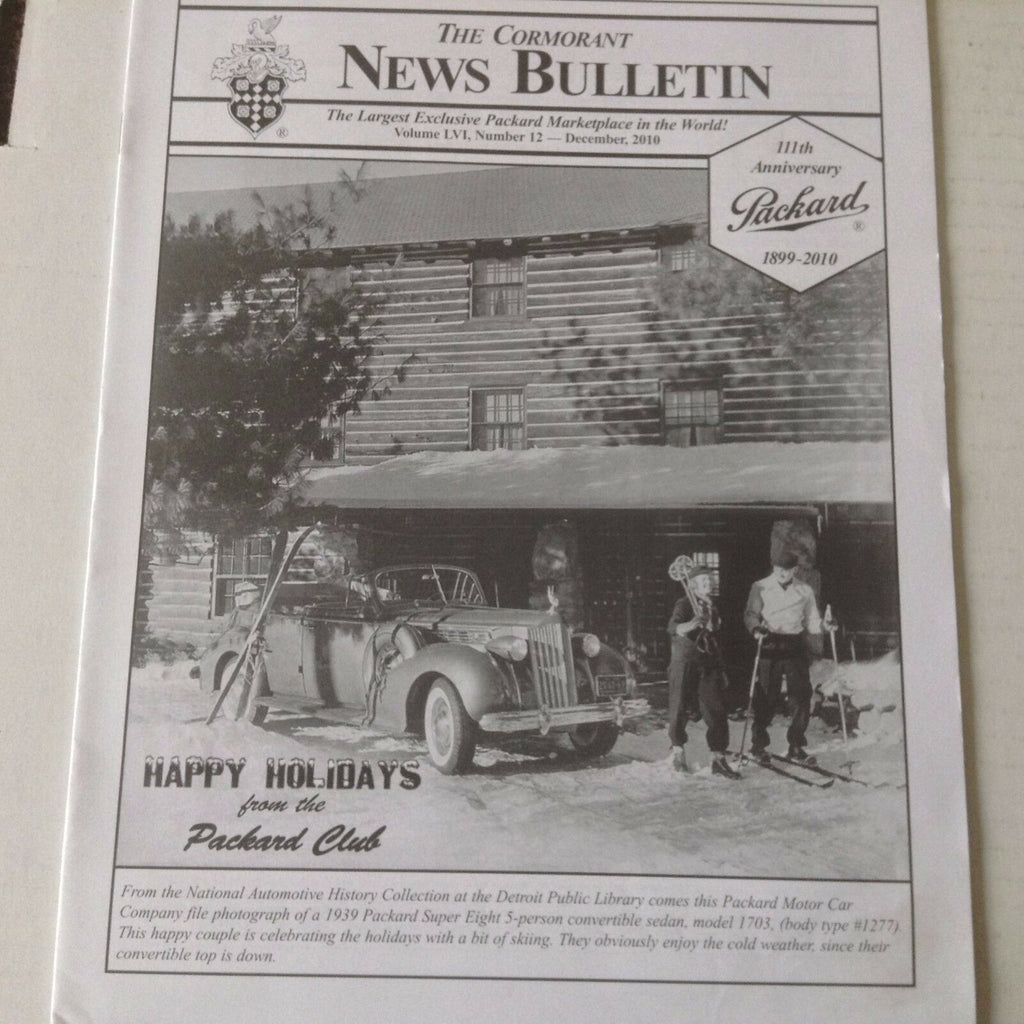 The Cormorant Bulletin Magazine Model 1703 5 Person December 2010 052617nonrh