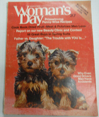 Woman's Day Magazine Dried Fruit & Meat March 1968 071015R2