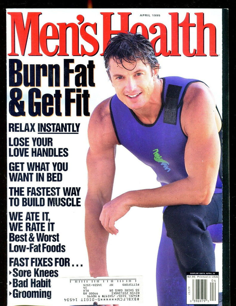 Men's Health Magazine April 1995 Burn Fat EX w/ML 012317jhe