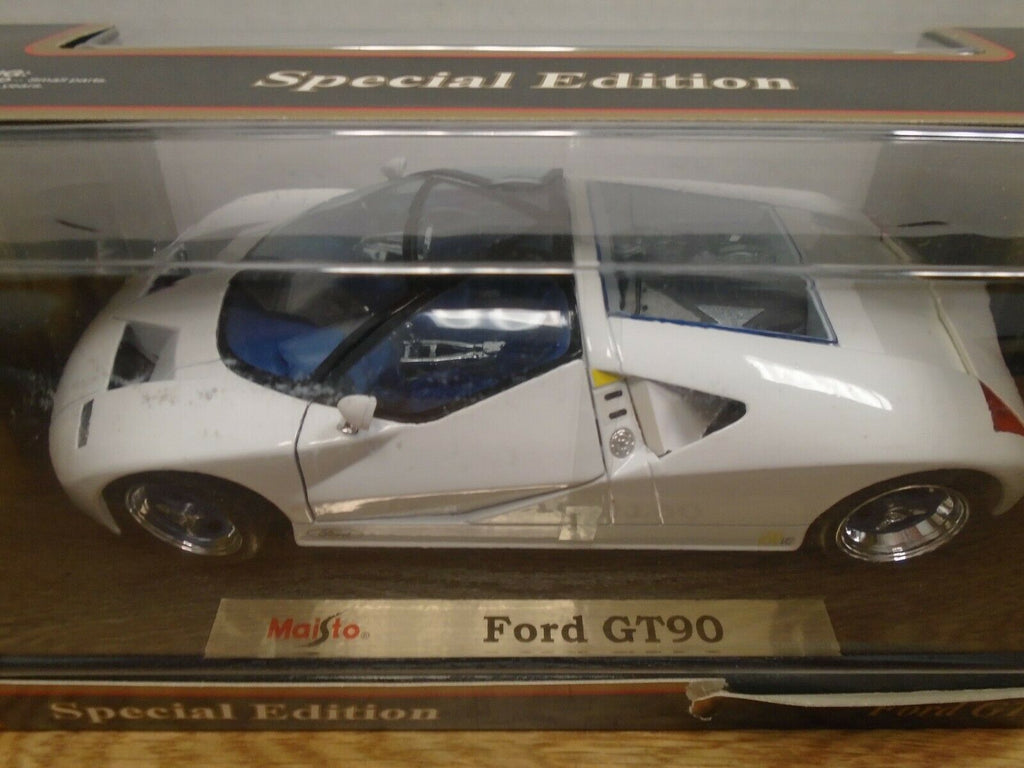 Ford GT90 White Maisto 1:18 Diecast 090419DBT2