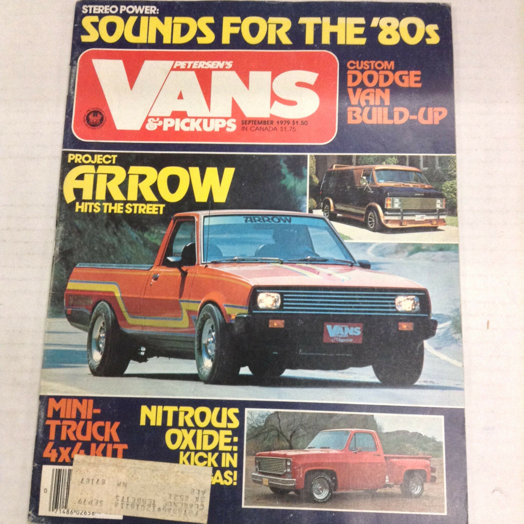Petersen's Vans & Pickups magazine Project Arrow September 1979 060117nonrh