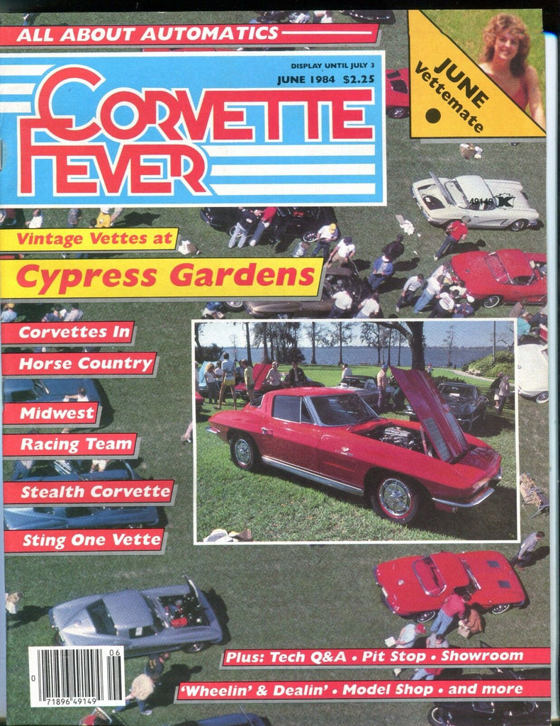 Corvette Fever Magazine June 1984 Cypress Gardens 071017nonjhe