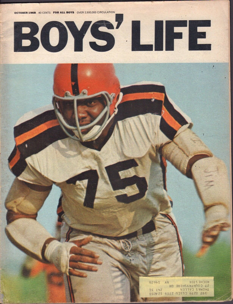 Boys' Life October 1968 Bob Deindorfer, Samuel Moffat w/ML VG 100516DBE