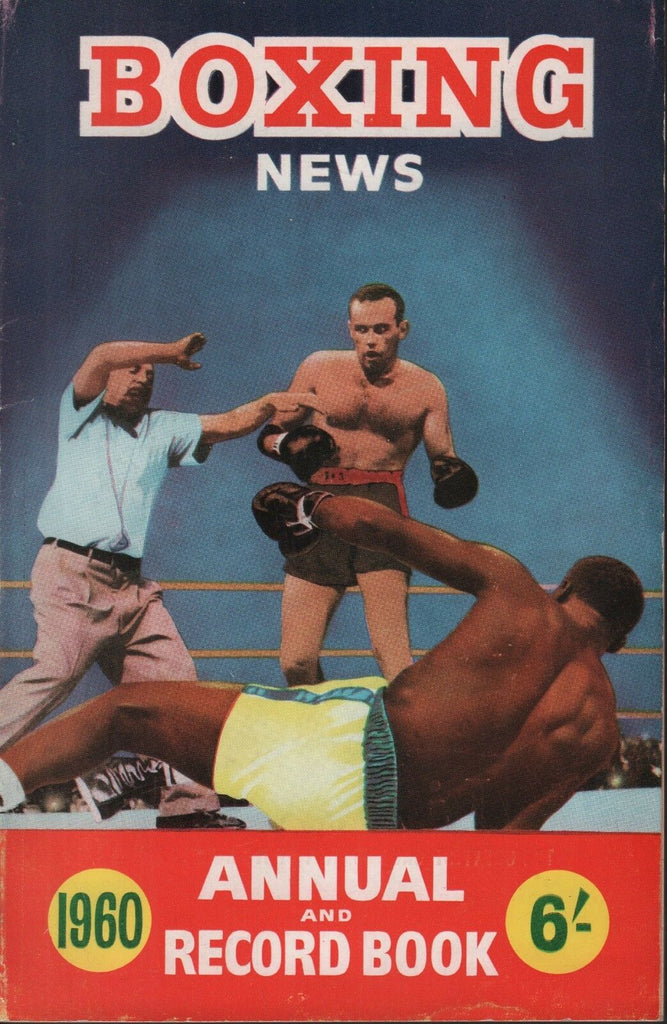 Boxing News Annual Record Book 1960 Brian Curvis Ron olver 082118DBE