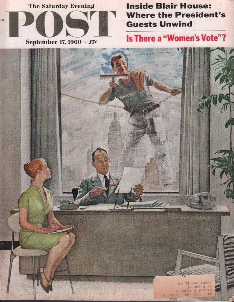 The Saturday Evening Post September 17 1960 Norman Rockwell w/ML 080217nonDBE